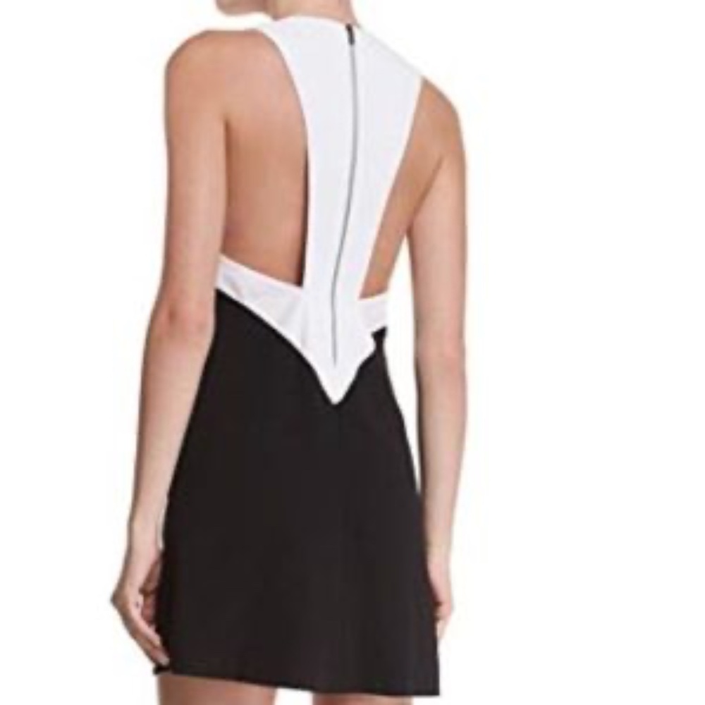 Alice + Olivia Maya Trapeze Block Dress Size M NWT